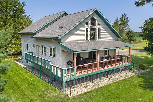 10 Acres of Recreational Land with Home for Sale in Tomah, Wisconsin