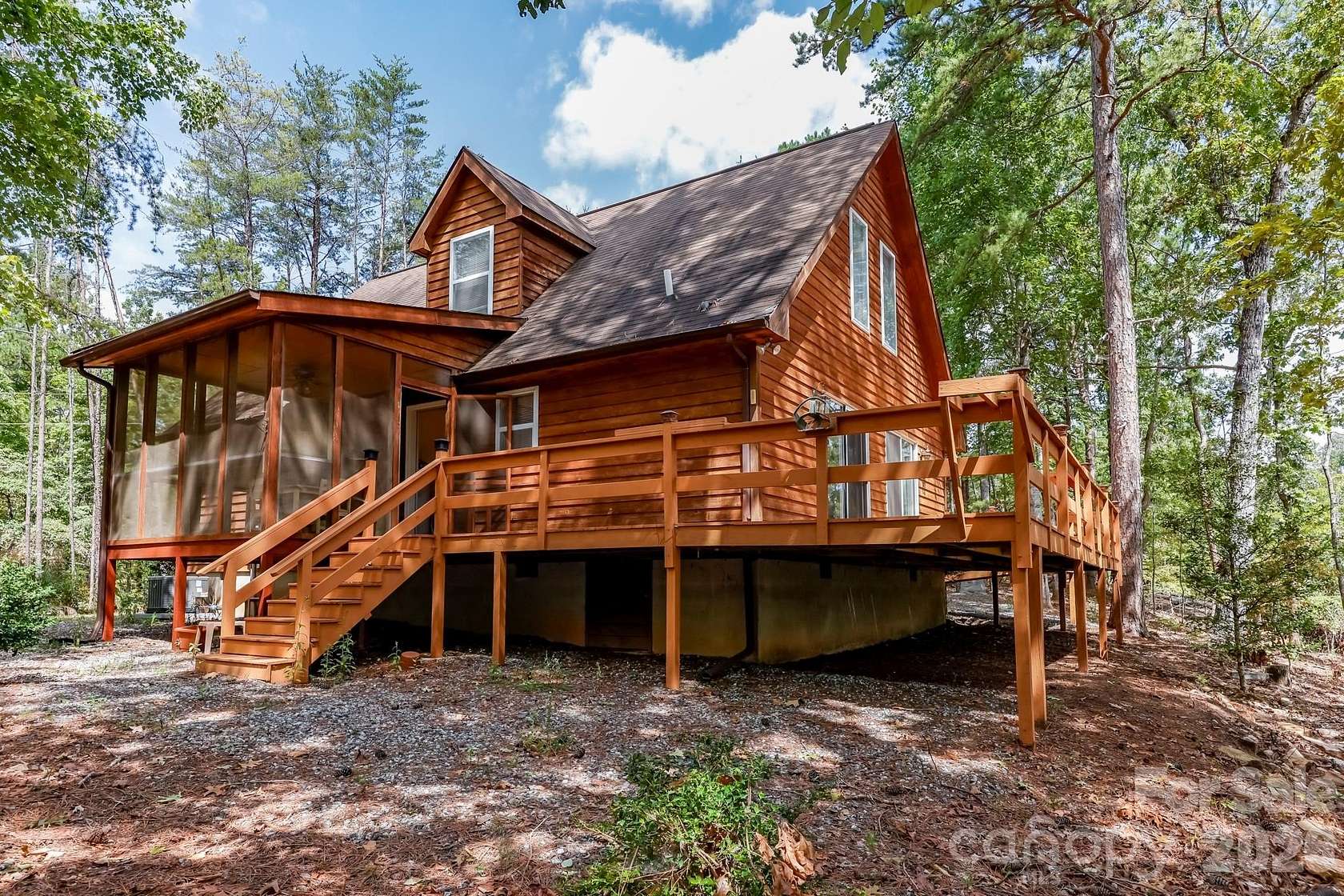 3.32 Acres of Land with Home for Sale in Lake Lure, North Carolina