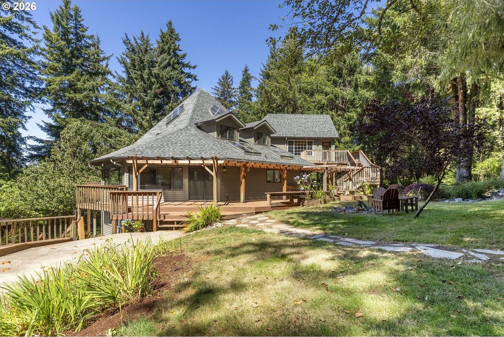 5 Acres of Land with Home for Sale in Otis, Oregon
