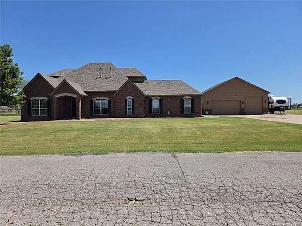 5 Acres of Land with Home for Sale in Skiatook, Oklahoma