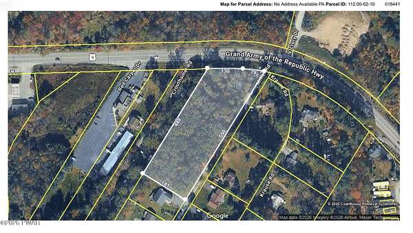 2 Acres of Commercial Land for Sale in Milford, Pennsylvania