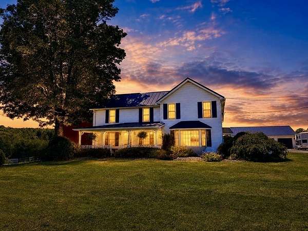 50 Acres of Agricultural Land with Home for Sale in Guys Mills, Pennsylvania