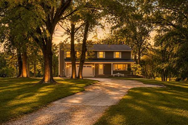 6.75 Acres of Land with Home for Sale in Lowell, Indiana