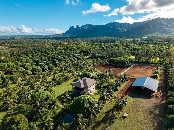 5.88 Acres of Land with Home for Sale in Anahola, Hawaii