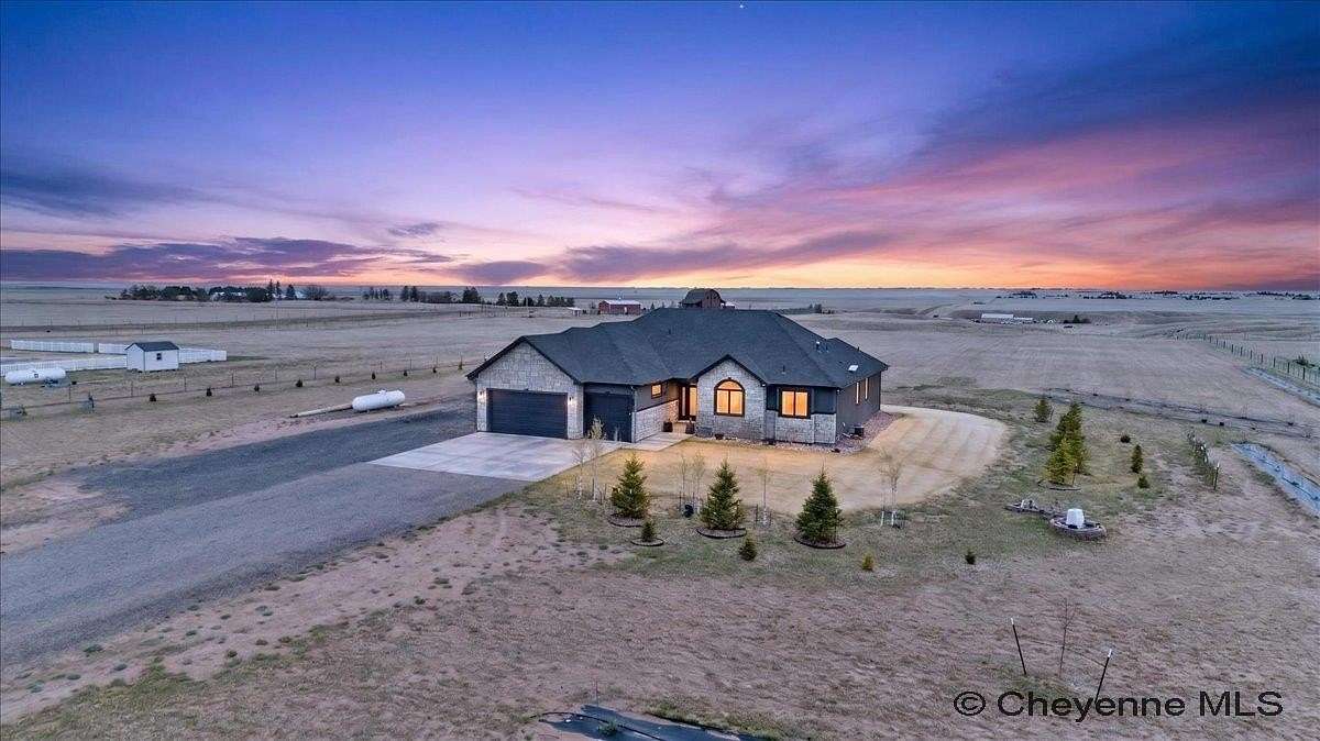 5 Acres of Land with Home for Sale in Cheyenne, Wyoming