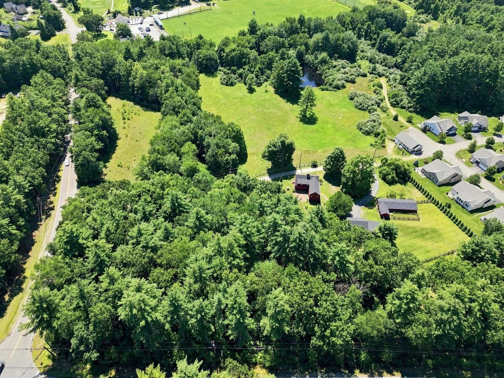 12.5 Acres of Land with Home for Sale in Amherst, New Hampshire