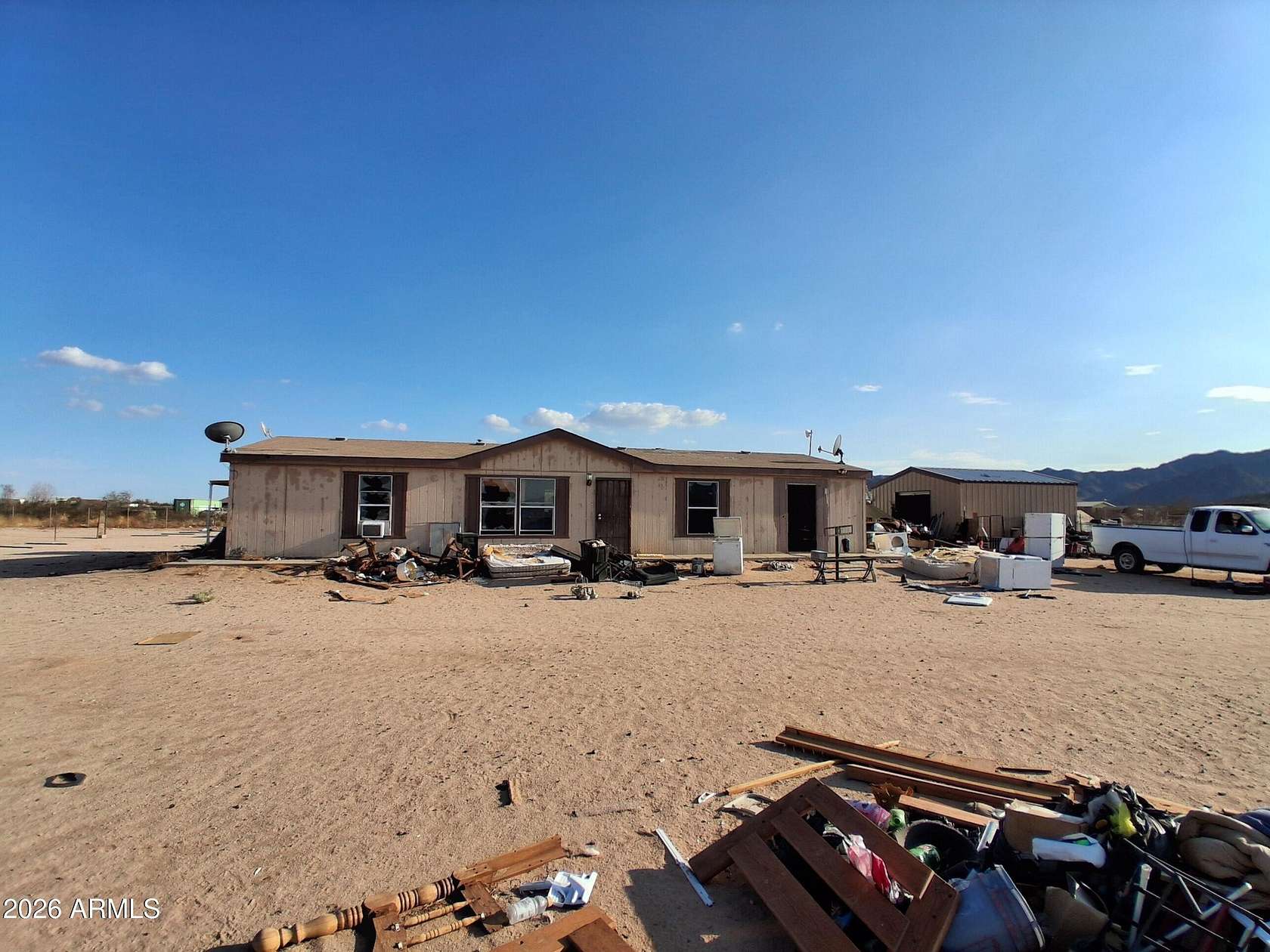 1.89 Acres of Land with Home for Sale in Maricopa, Arizona