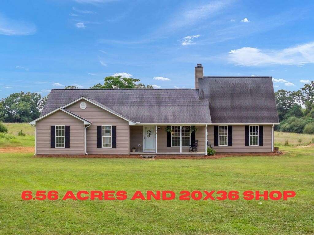 6.56 Acres of Land with Home for Sale in Donalds, South Carolina