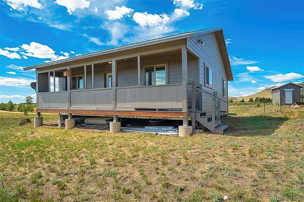 8.56 Acres of Land with Home for Sale in Guffey, Colorado