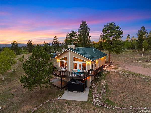 5.76 Acres of Land with Home for Sale in Lake George, Colorado