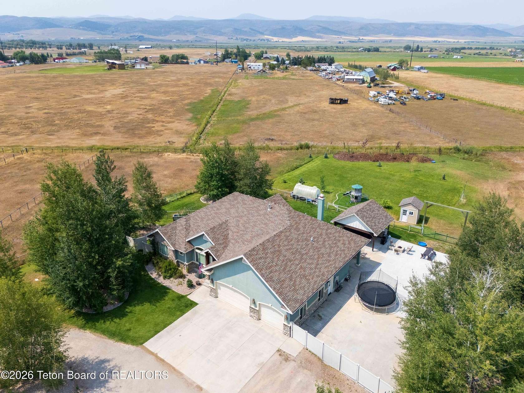 3.6 Acres of Land with Home for Sale in Afton, Wyoming