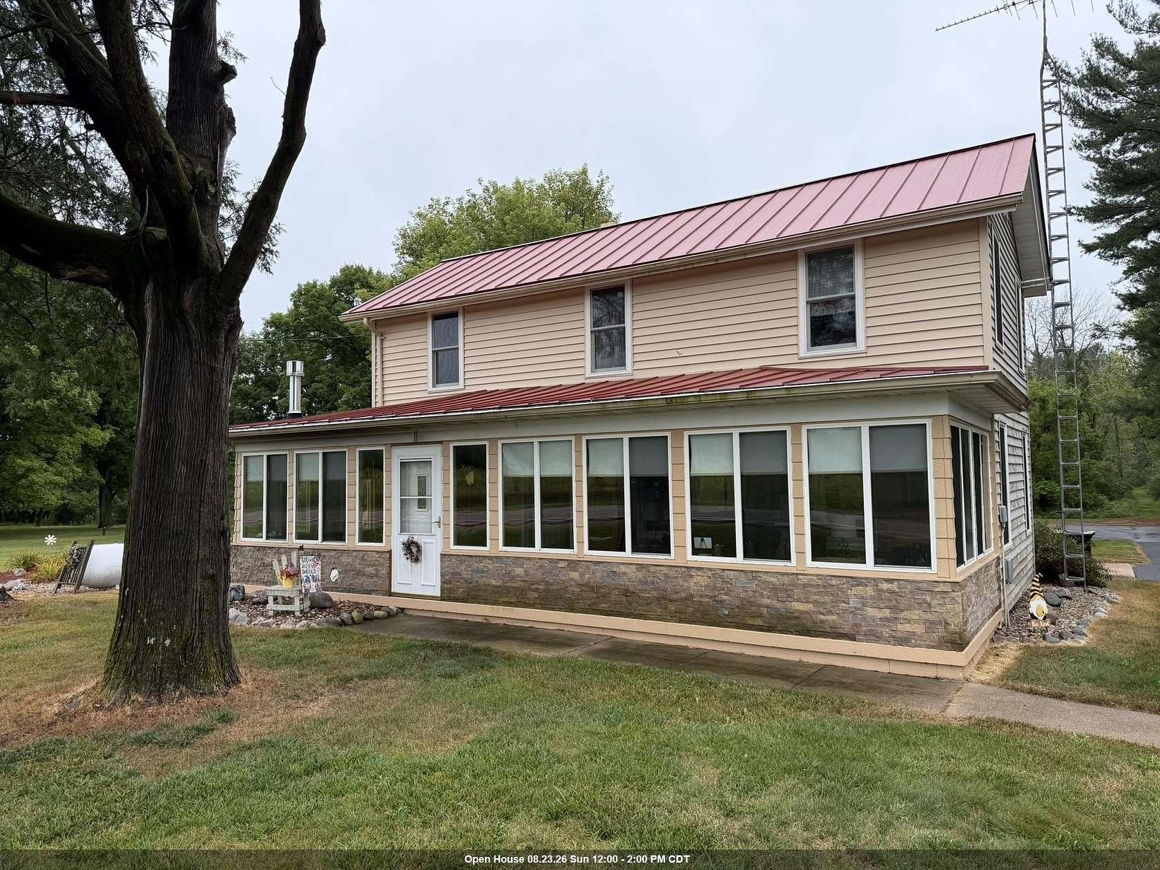 9.28 Acres of Land with Home for Sale in Ogdensburg, Wisconsin
