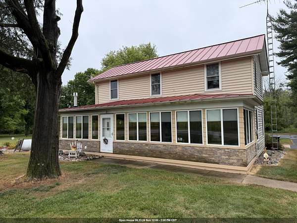 9.28 Acres of Land with Home for Sale in Ogdensburg, Wisconsin