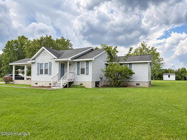 1.53 Acres of Land with Home for Sale in Merritt, North Carolina