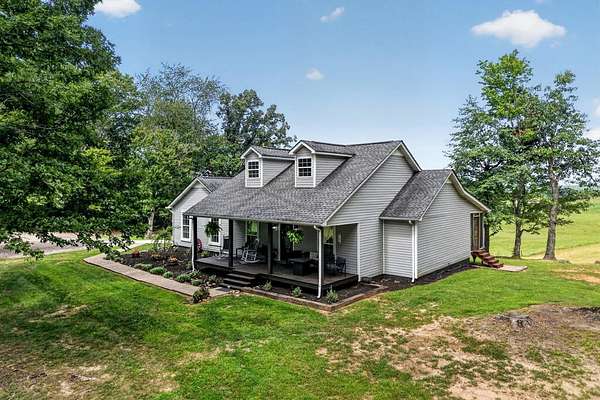 16.5 Acres of Land with Home for Sale in Rickman, Tennessee