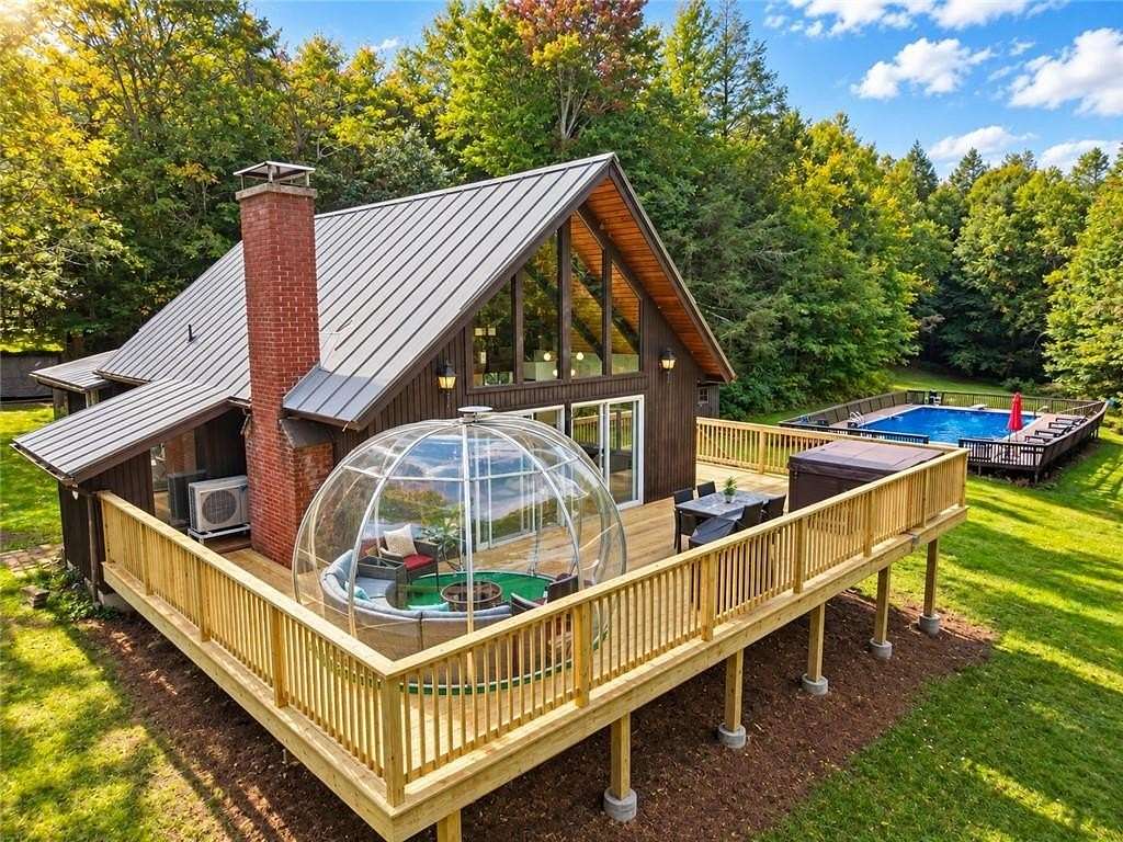 14.9 Acres of Land with Home for Sale in Prattsville, New York