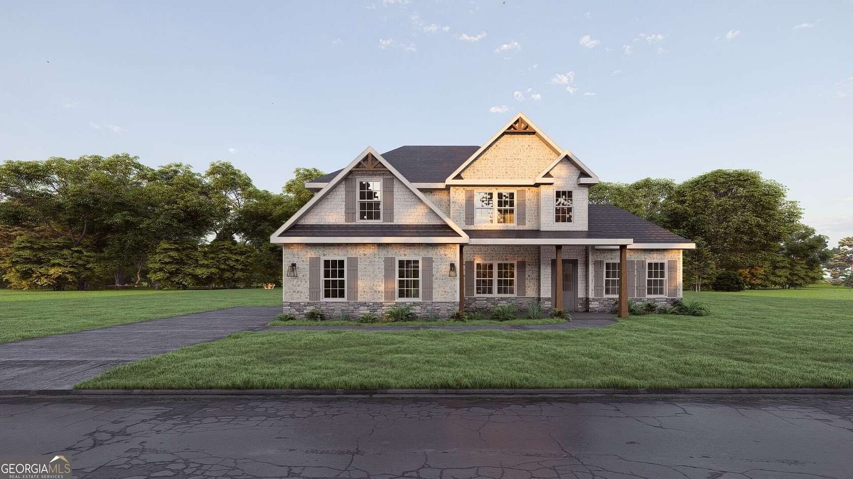 2.76 Acres of Land with Home for Sale in Grantville, Georgia