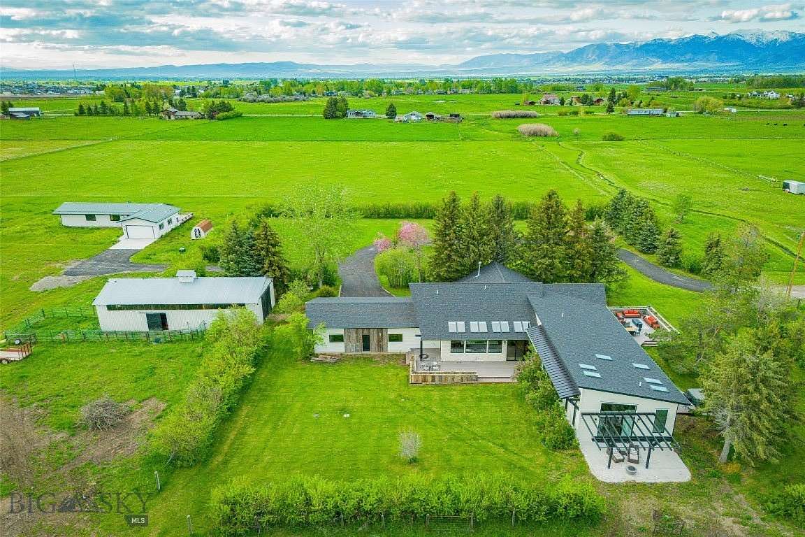 12 Acres of Land with Home for Sale in Bozeman, Montana