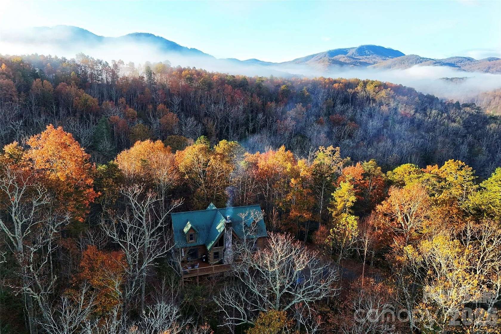 19 Acres of Land with Home for Sale in Old Fort, North Carolina