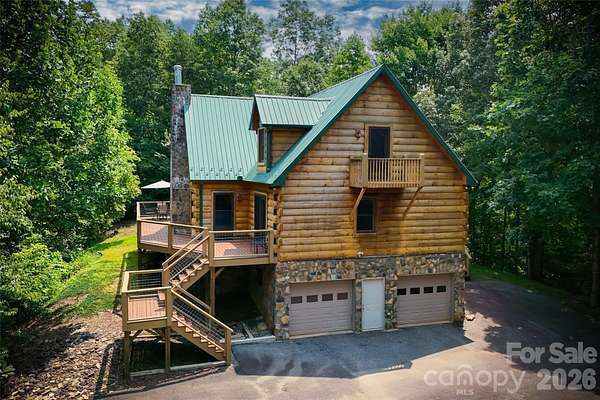 19 Acres of Land with Home for Sale in Old Fort, North Carolina