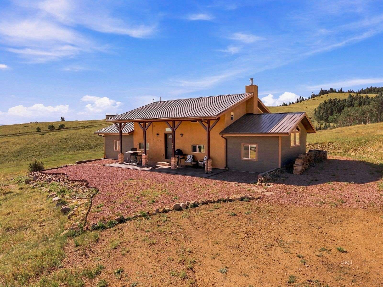 2 Acres of Land with Home for Sale in Westcliffe, Colorado