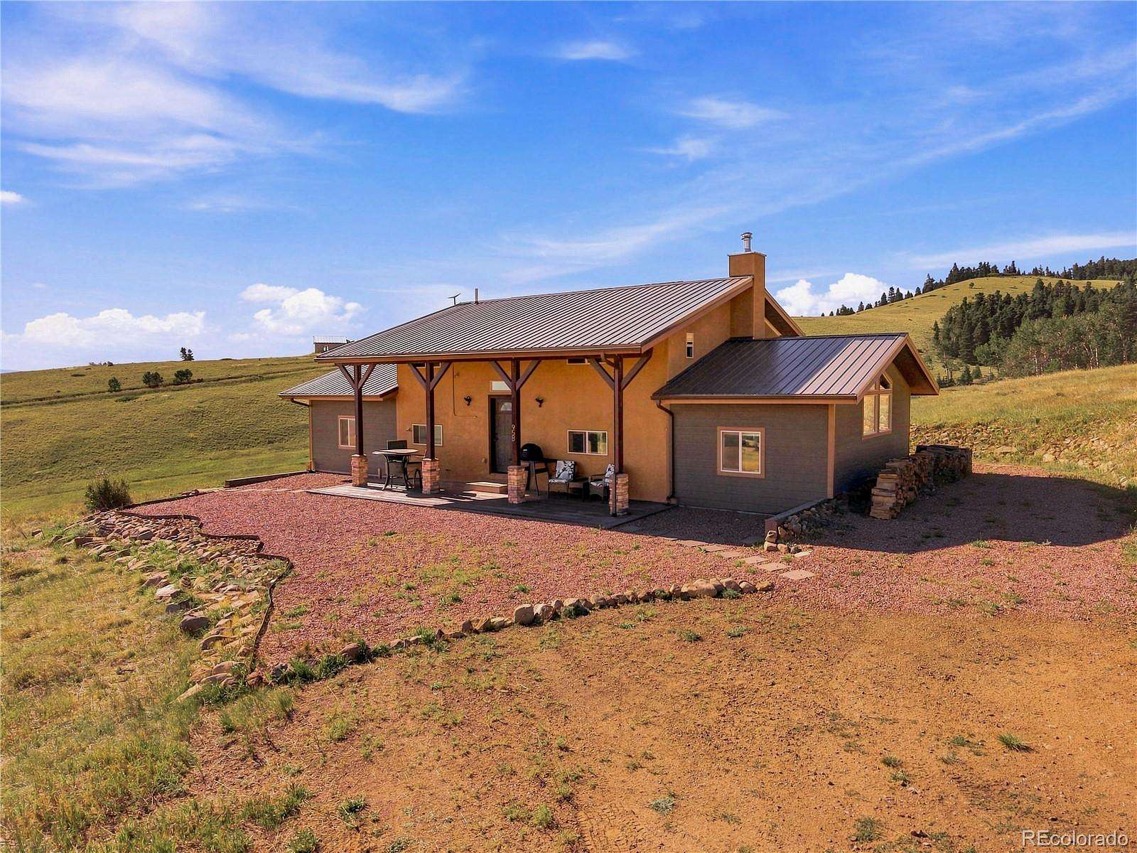 2 Acres of Land with Home for Sale in Westcliffe, Colorado