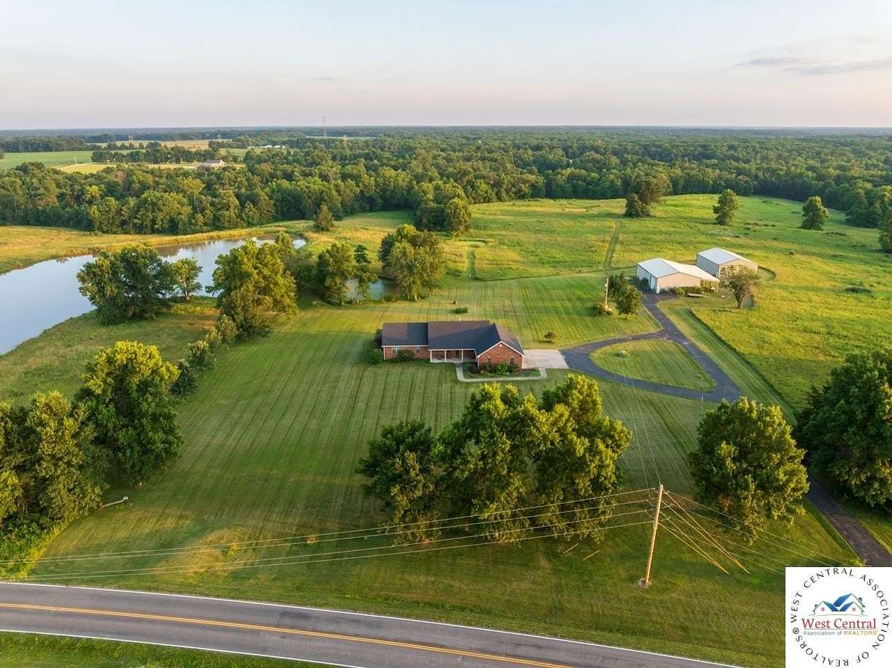 202 Acres of Recreational Land with Home for Sale in Clark, Missouri