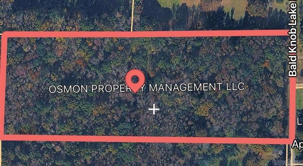 10.7 Acres of Land for Sale in Bald Knob, Arkansas