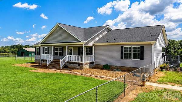 12.1 Acres of Land with Home for Sale in Connelly Springs, North Carolina