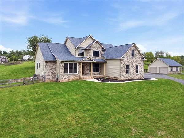 4.59 Acres of Land with Home for Sale in Hanover, Pennsylvania
