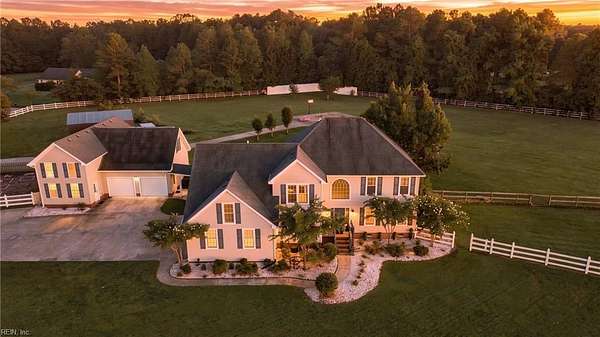 3 Acres of Land with Home for Sale in Chesapeake, Virginia