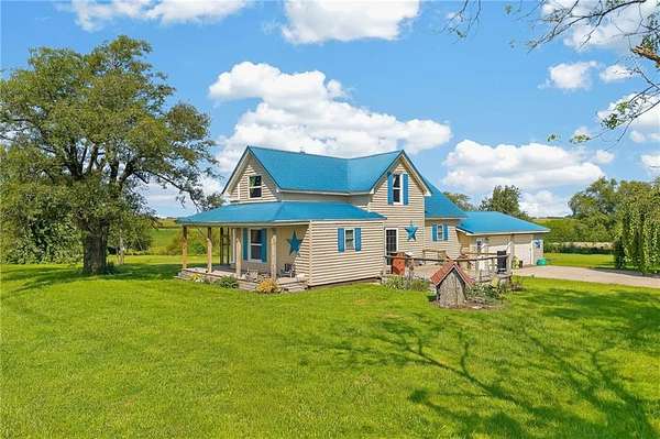 3.4 Acres of Land with Home for Sale in Jamesport, Missouri