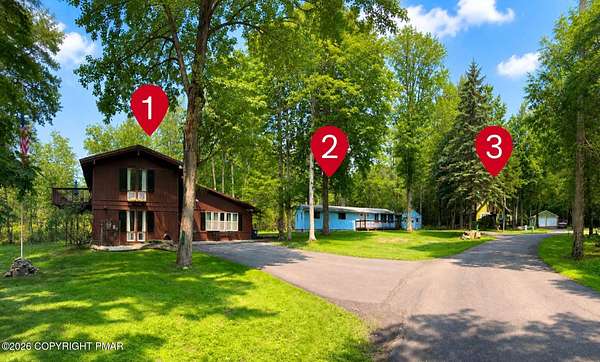 2.28 Acres of Land with Home for Sale in Tobyhanna, Pennsylvania