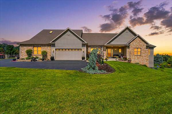 4.1 Acres of Land with Home for Sale in Hartford, Wisconsin