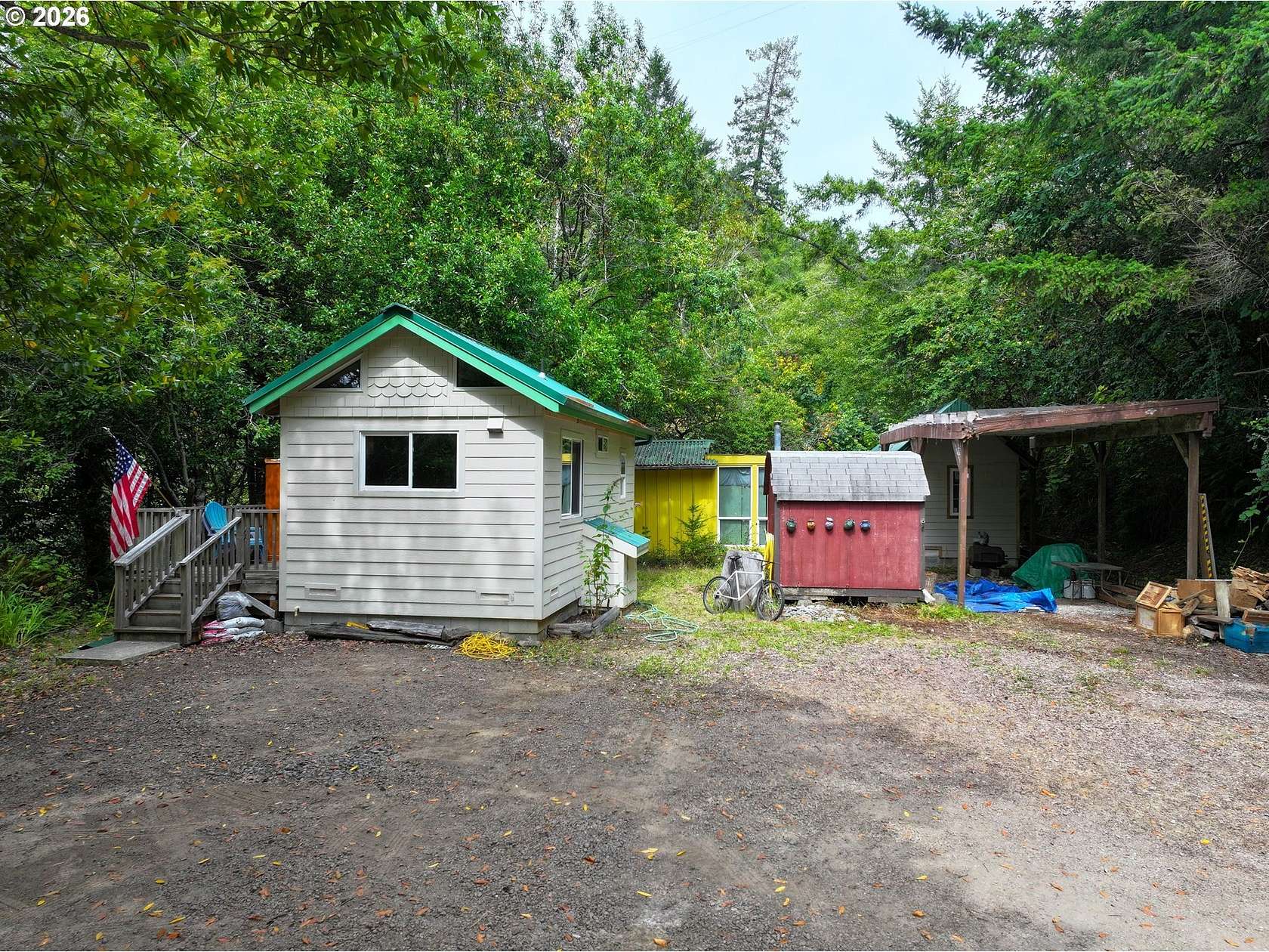 0.98 Acres of Land with Home for Sale in Brookings, Oregon