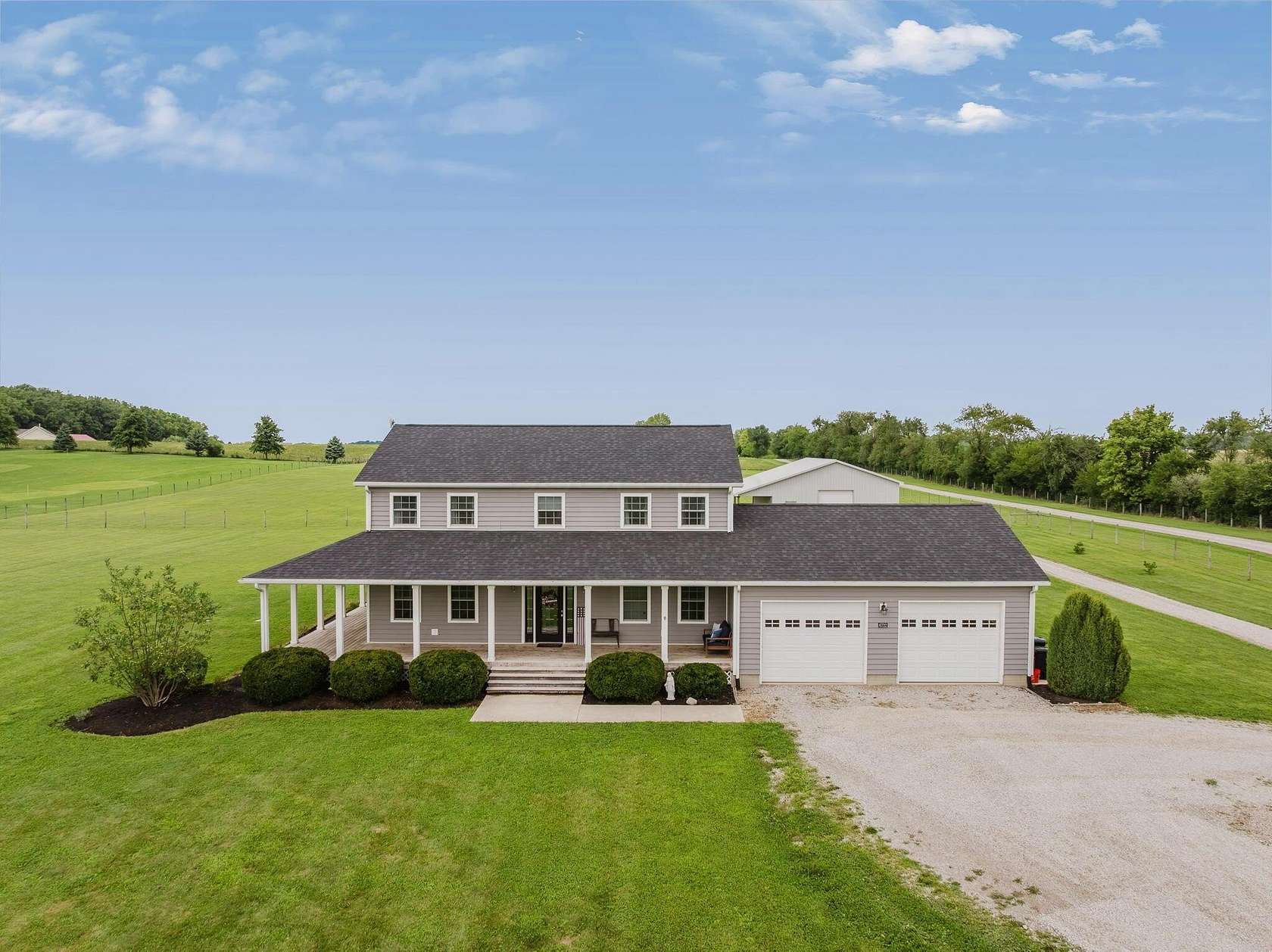 5.17 Acres of Land with Home for Sale in Lancaster, Ohio