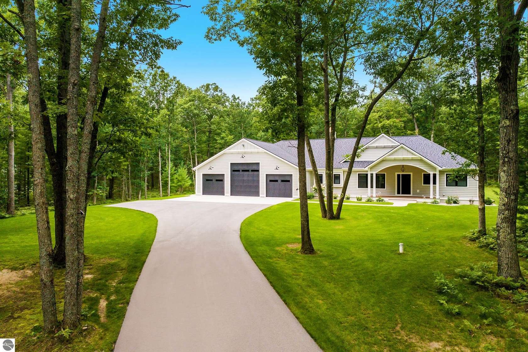 5.13 Acres of Land with Home for Sale in Traverse City, Michigan