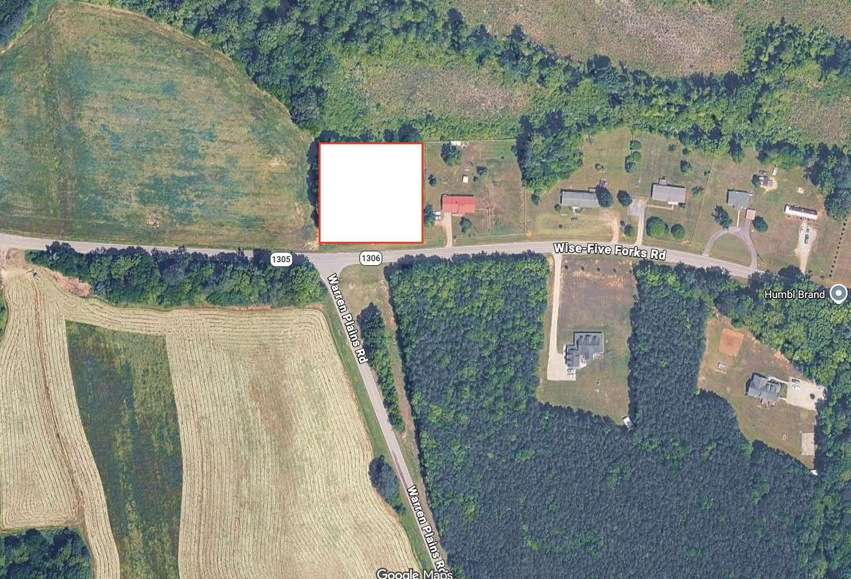 1 Acre of Residential Land for Sale in Warrenton, North Carolina