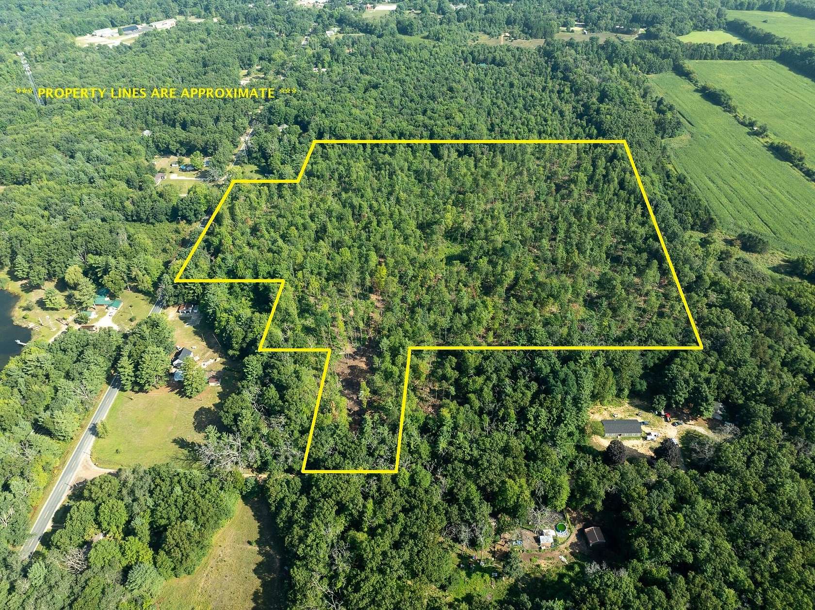 28.1 Acres of Recreational Land for Sale in Holton, Michigan