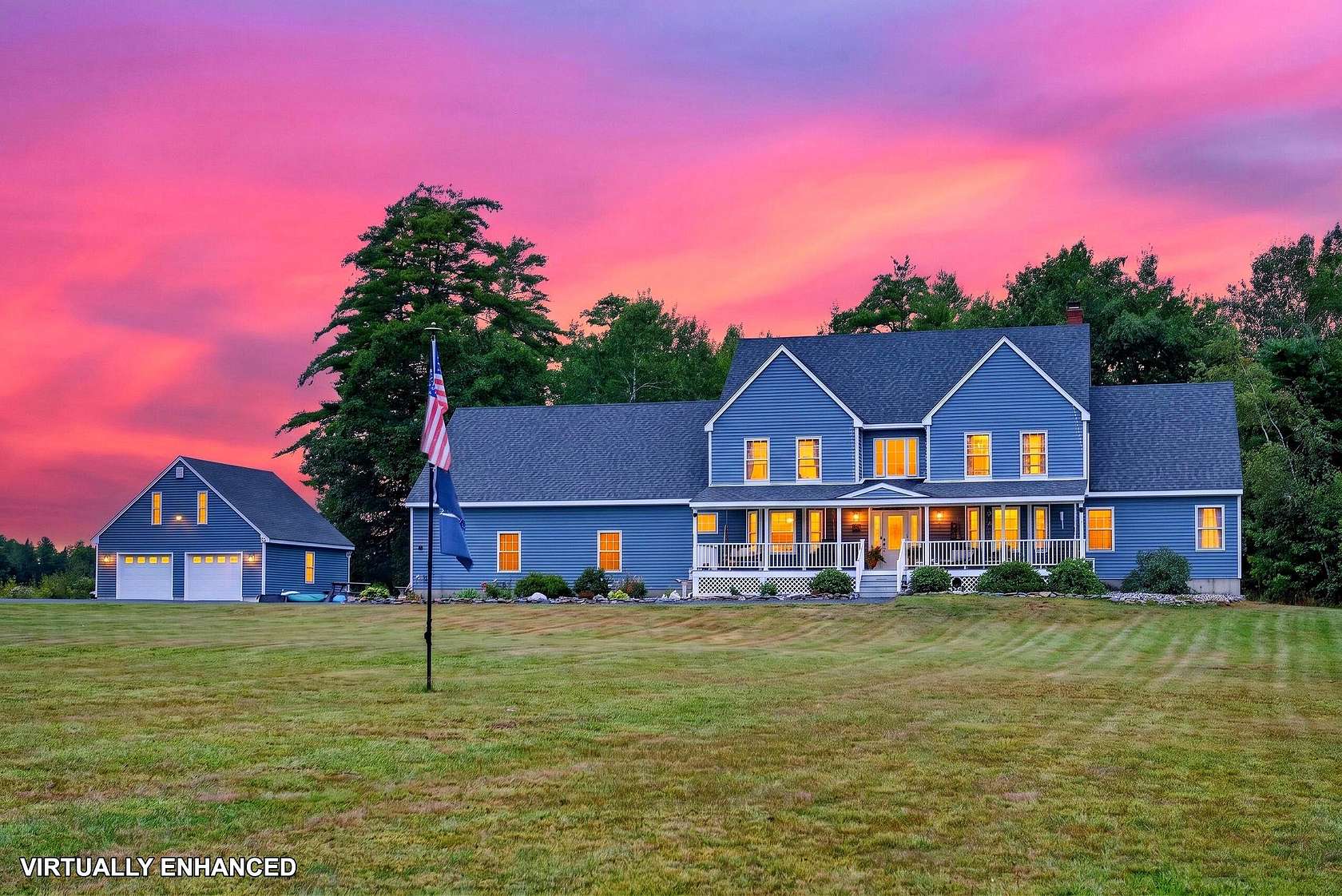 9 Acres of Land with Home for Sale in Skowhegan, Maine