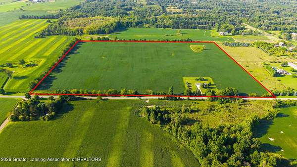 49.6 Acres of Agricultural & Residential Land for Sale in Williamston, Michigan