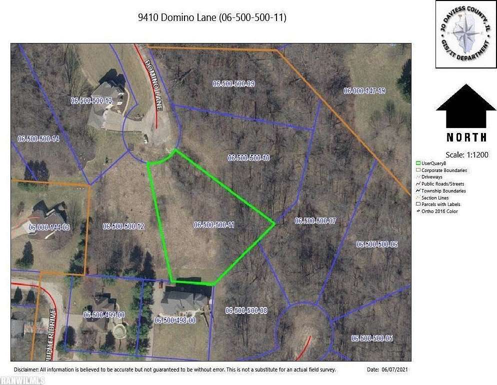 0.89 Acres of Residential Land for Sale in Galena, Illinois