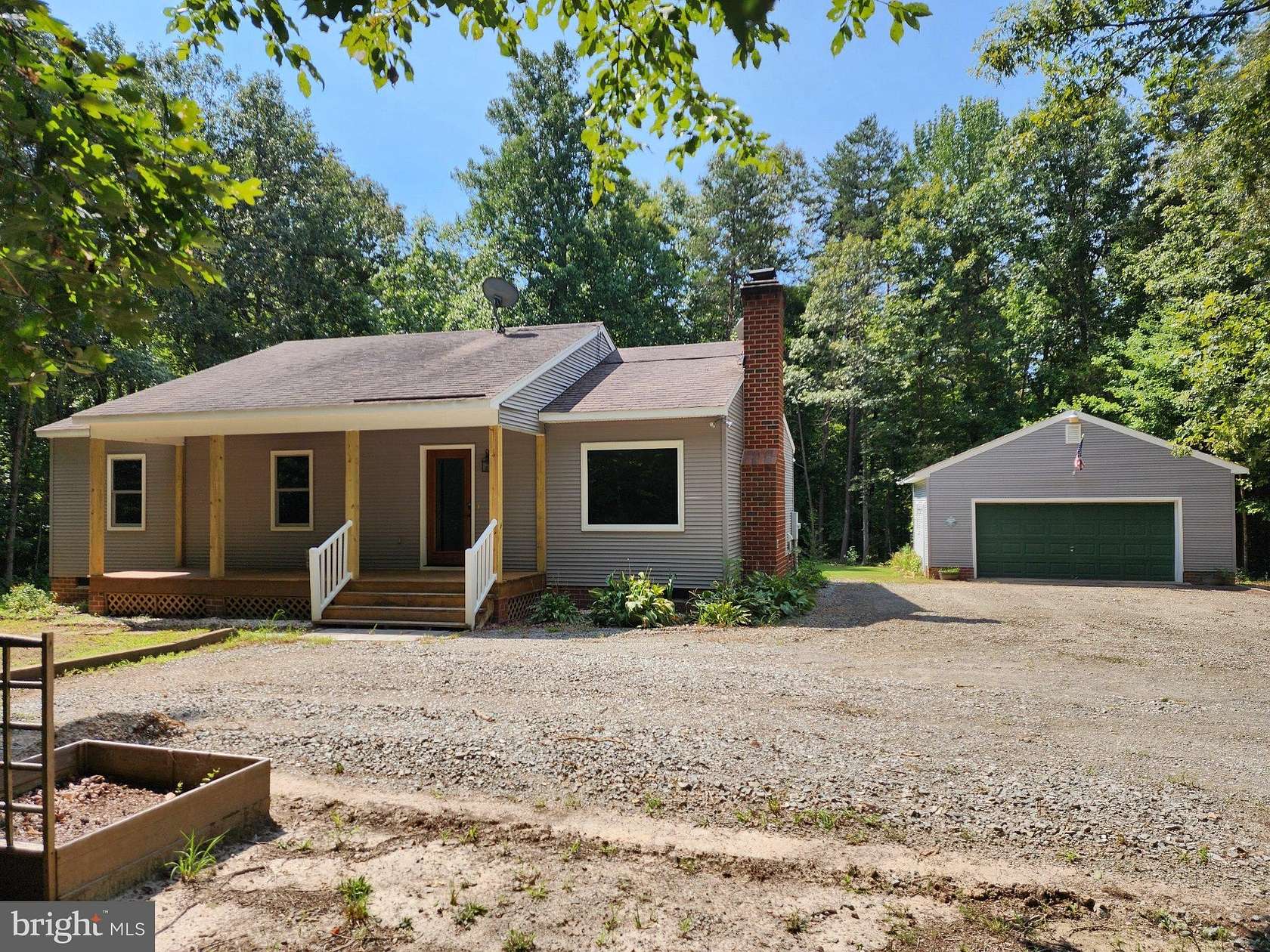 5 Acres of Land with Home for Sale in Bumpass, Virginia