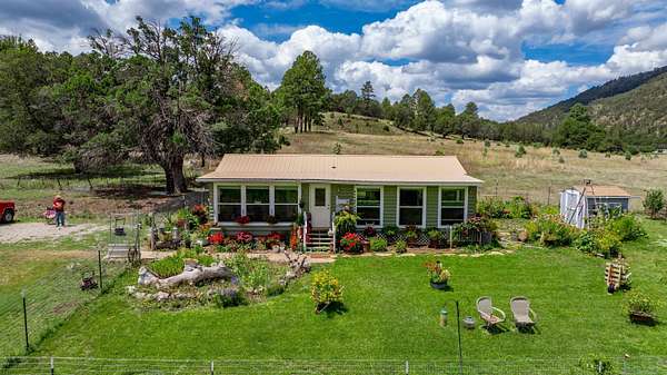 3.5 Acres of Land with Home for Sale in Mayhill, New Mexico