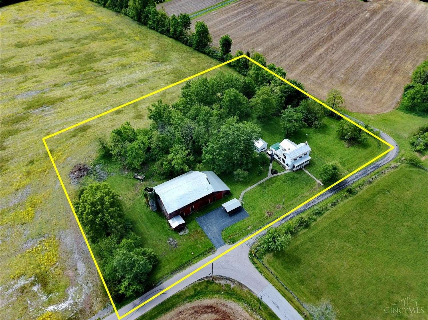 3 Acres of Land with Home for Sale in Goshen Township, Ohio