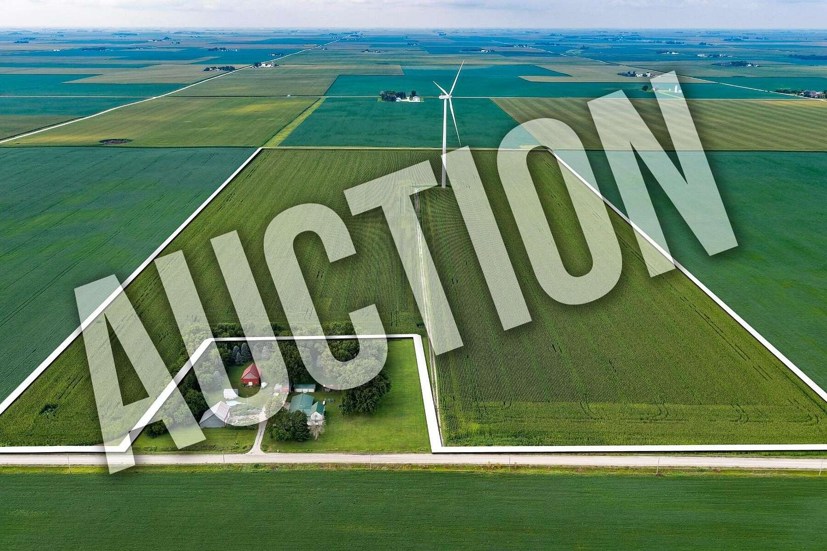 76 Acres of Agricultural Land for Sale in Palmer, Iowa