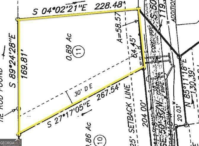 0.89 Acres of Residential Land for Sale in Rome, Georgia
