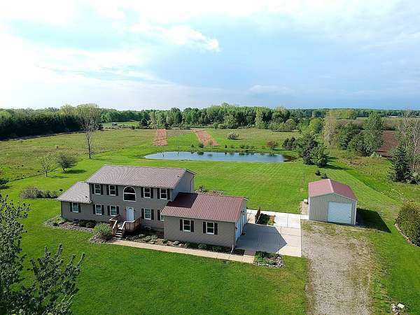 10 Acres of Land with Home for Sale in Columbus, Michigan