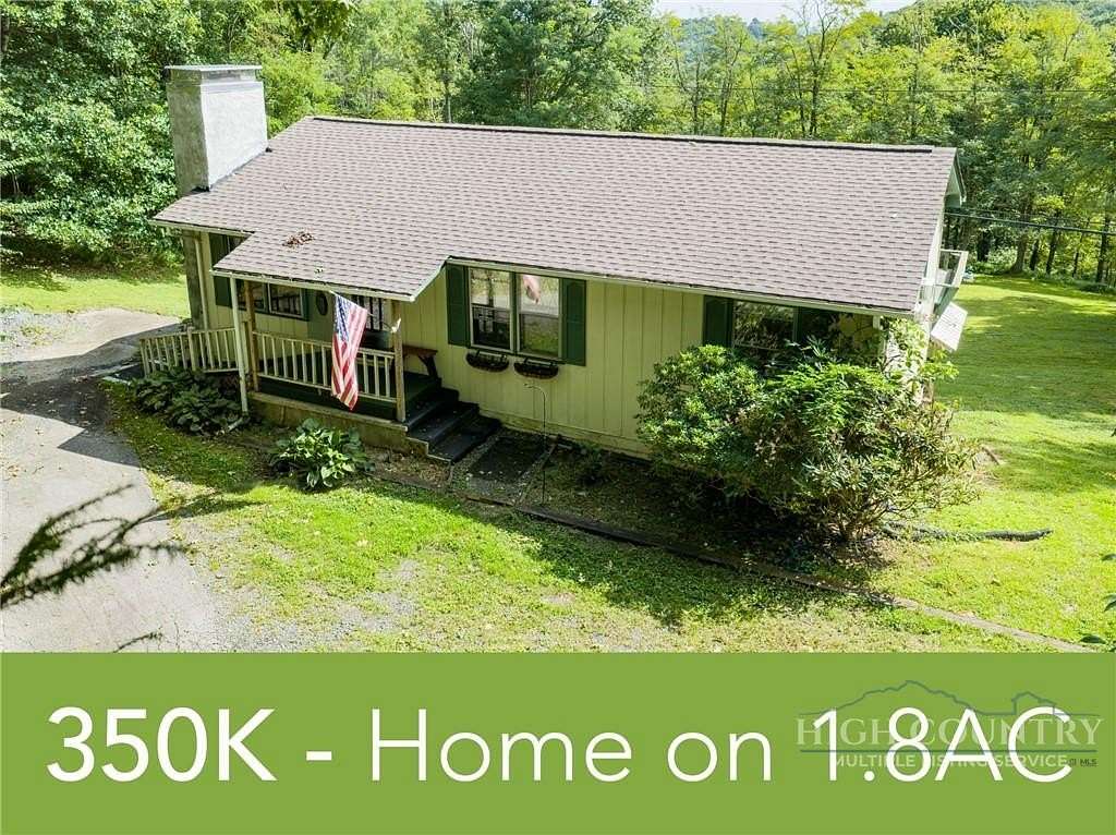 1.85 Acres of Land with Home for Sale in Boone, North Carolina