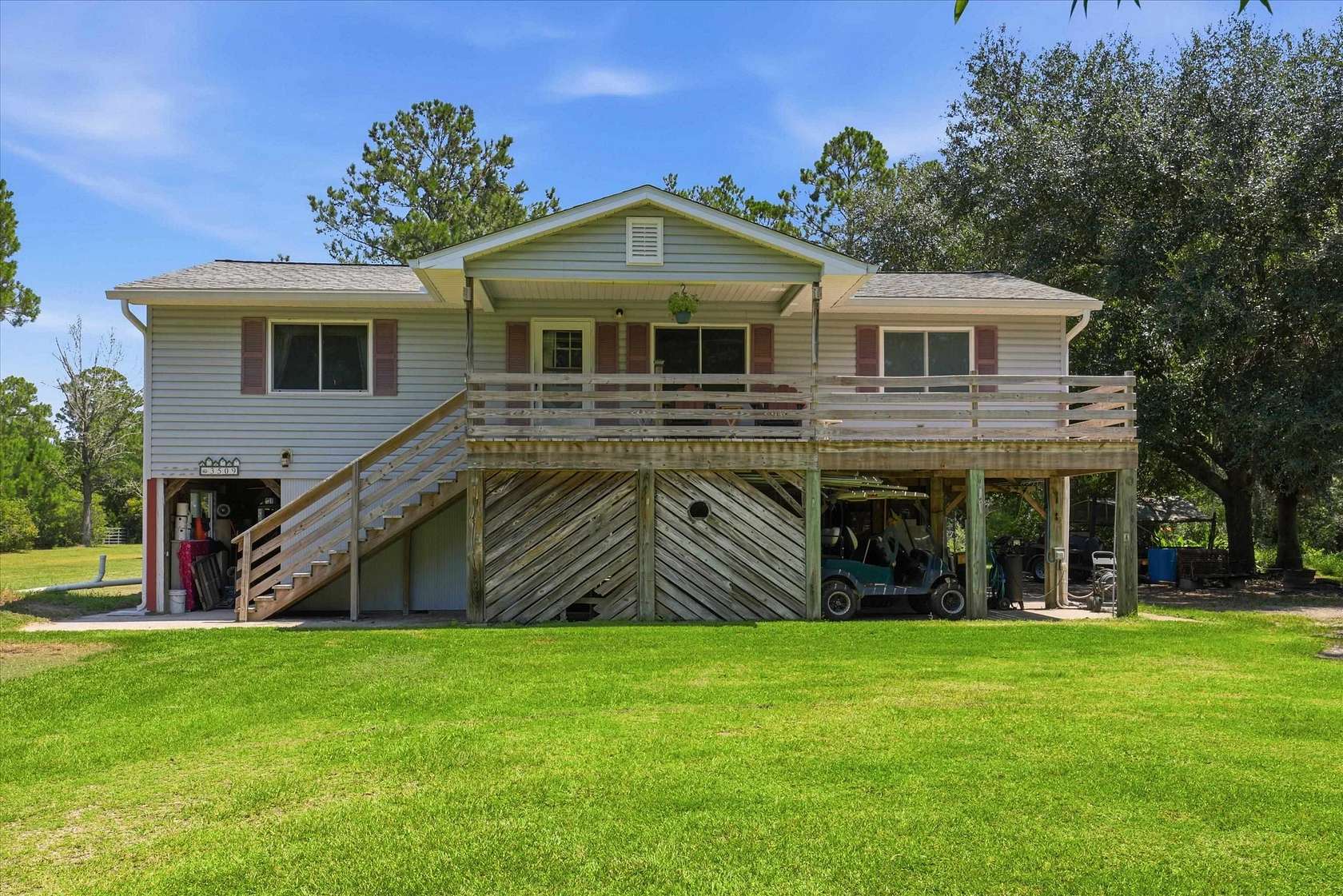 4.16 Acres of Land with Home for Sale in Tallahassee, Florida